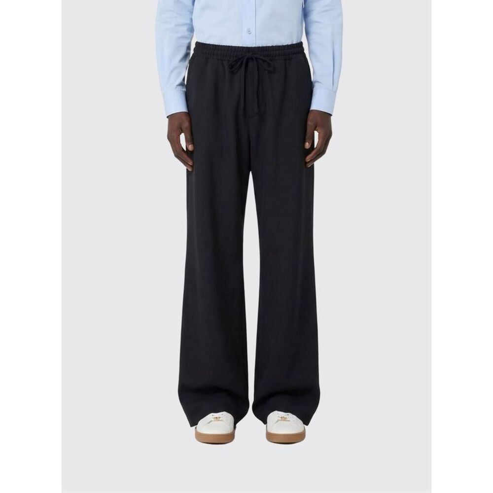 Valentino Men Criªpe Drawstring Trousers Valentino